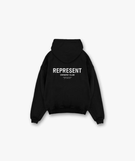 black represent hoodie