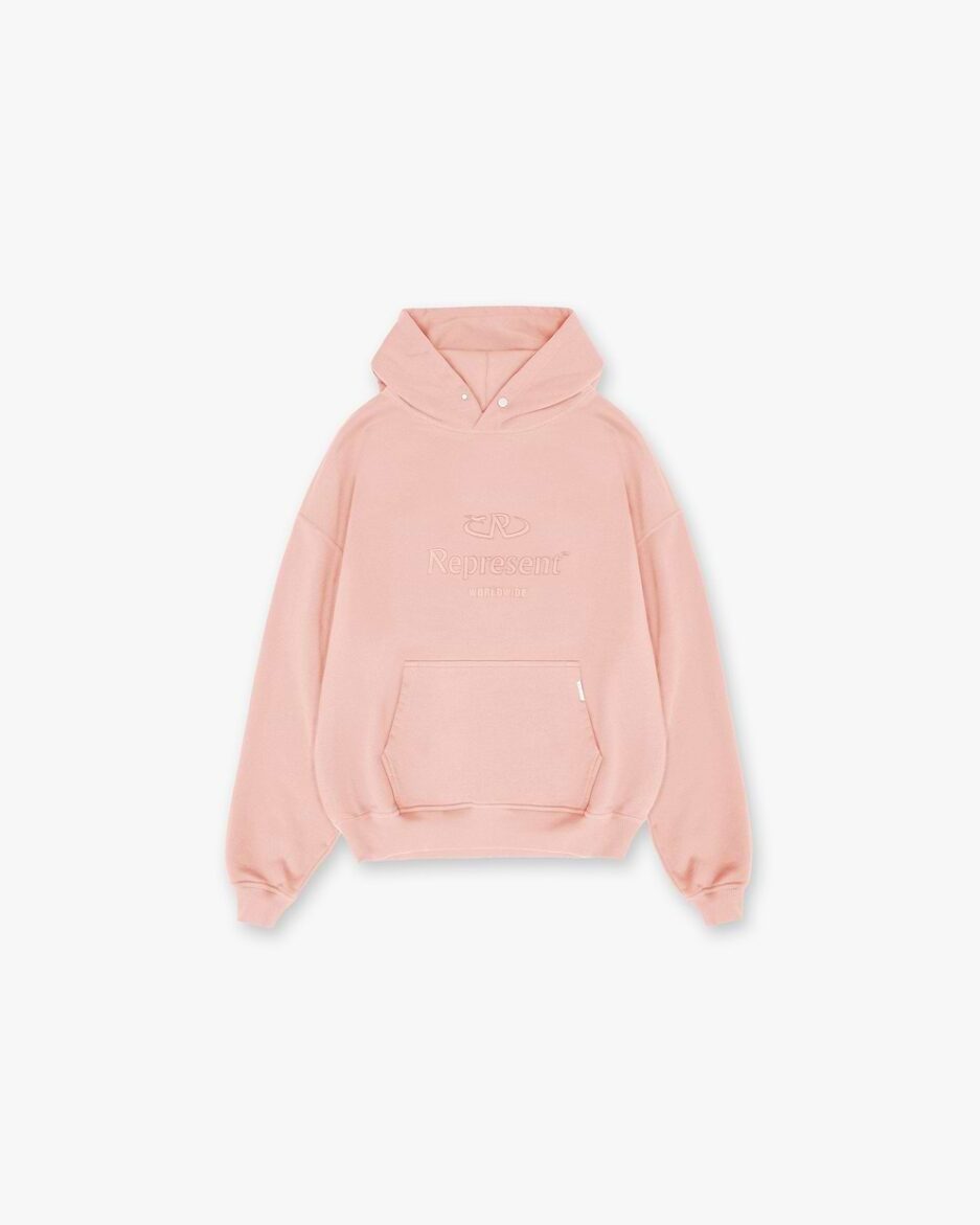 pink represent hoodie