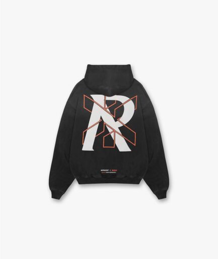 represent black hoodie