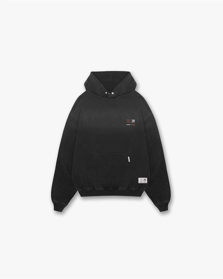 represent black hoodie