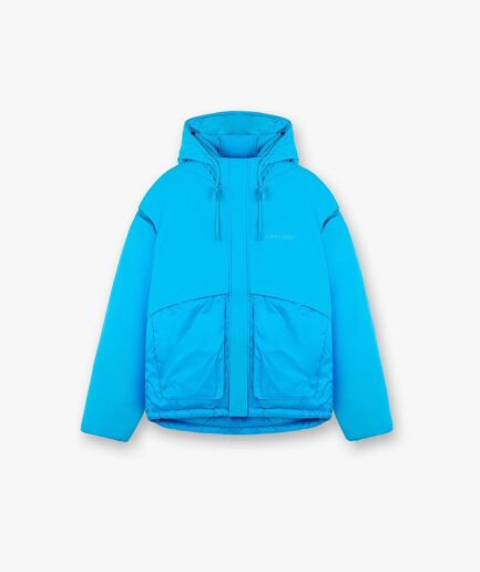 Layered Hooded Puffer