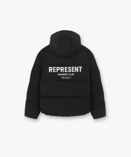 Represent Owners Club Hooded Puffer Jacket