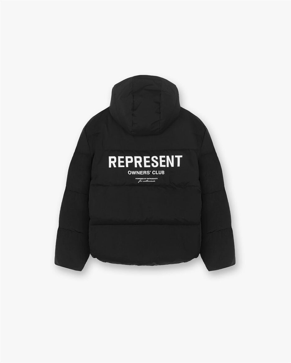 Represent Owners Club Hooded Puffer Jacket